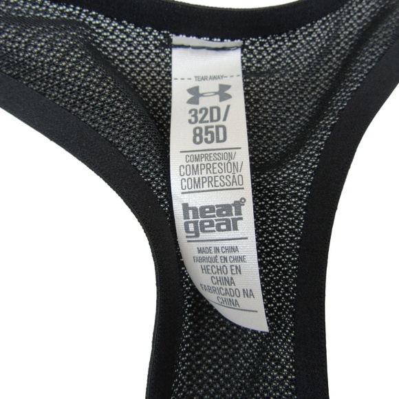 Under Armour Compression Sports Bra 32D Deep V - Picture 3 of 8